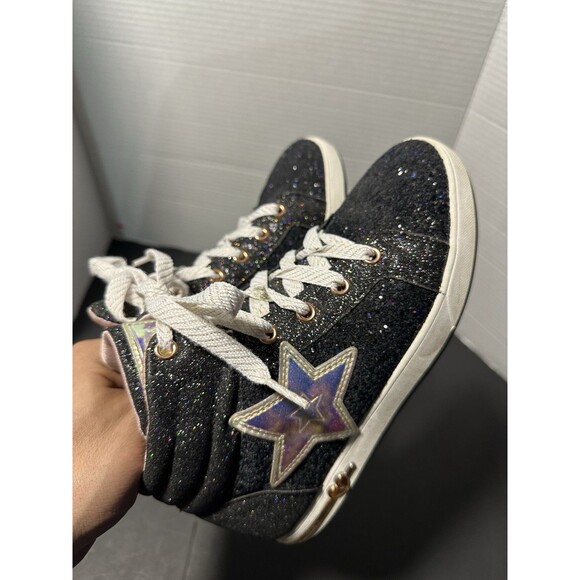 Skechers Shoutouts 2.0 - Starry Glam High-Top Sneakers Youth Size  4 - Picture 6 of 11